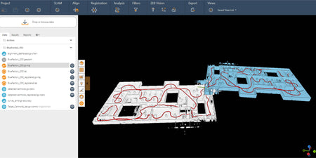 GeoSLAM Connect update: Elios 3 georeferencing, alignment