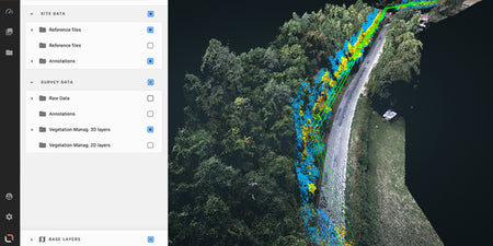 Simplifying vegetation management for power lines with drones